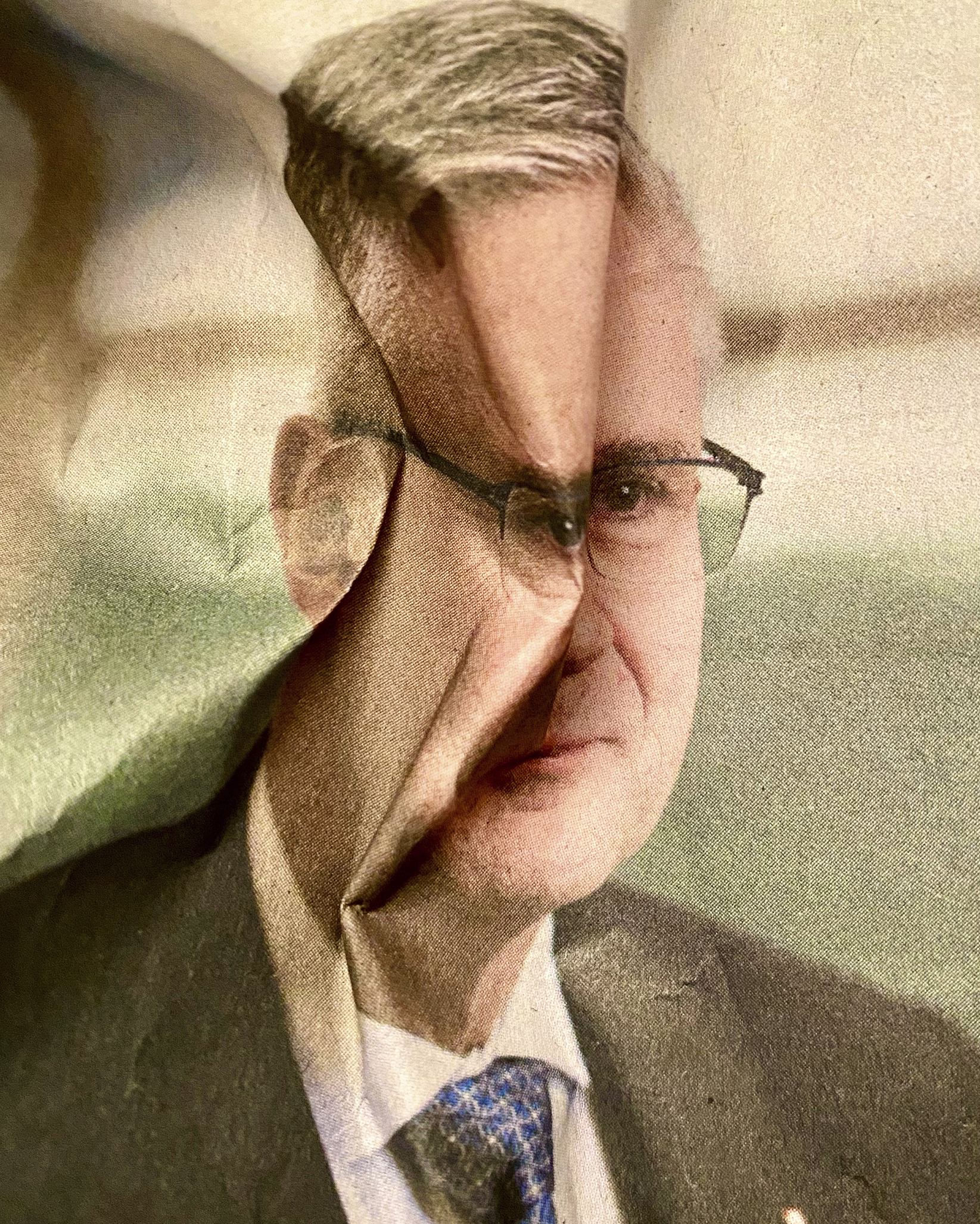 Krummer Kopf Nr. 105 guess who? tip: court-recognized gaga right-wing extremist from Aargau, not from Glarus  Foto: Yves Roth