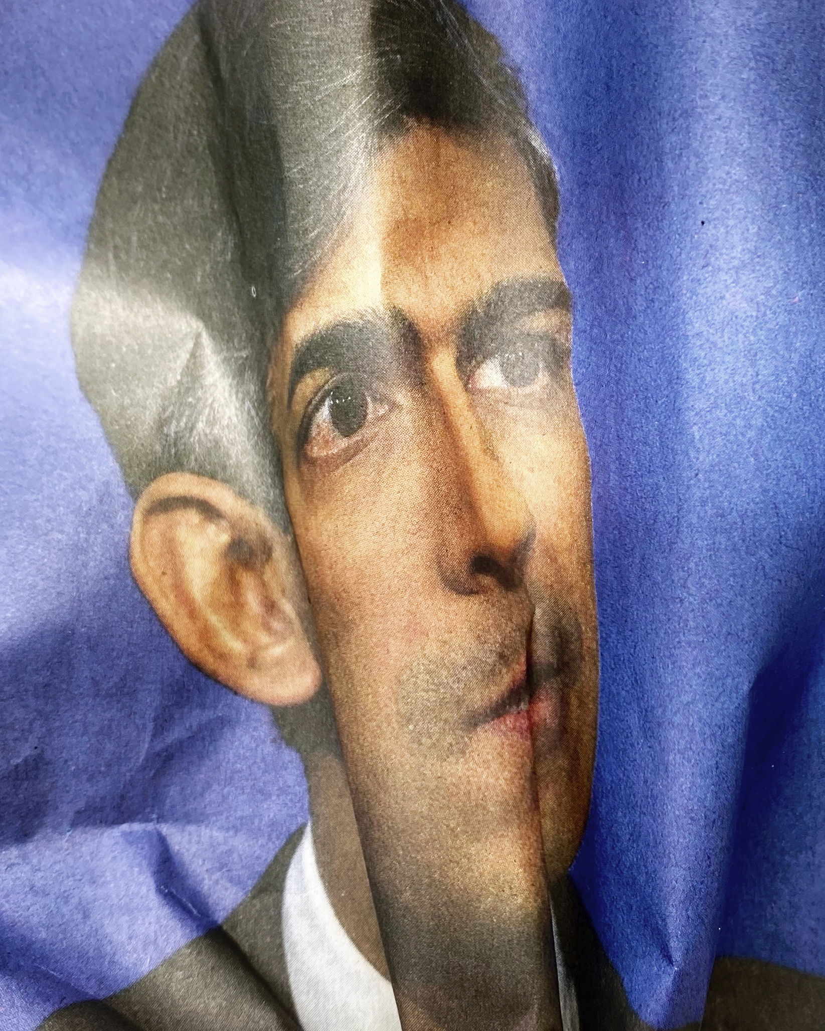 Krummer Kopf Nr. 113 guess who? tip: 	 he looks like the tories election results  Foto: Yves Roth